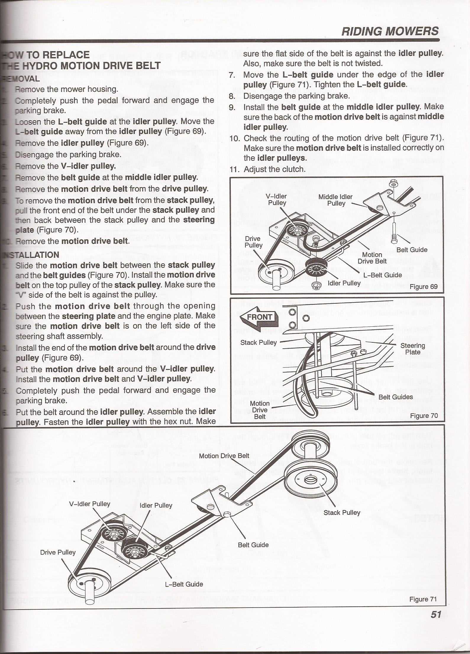 murray lawn mower deck parts diagram