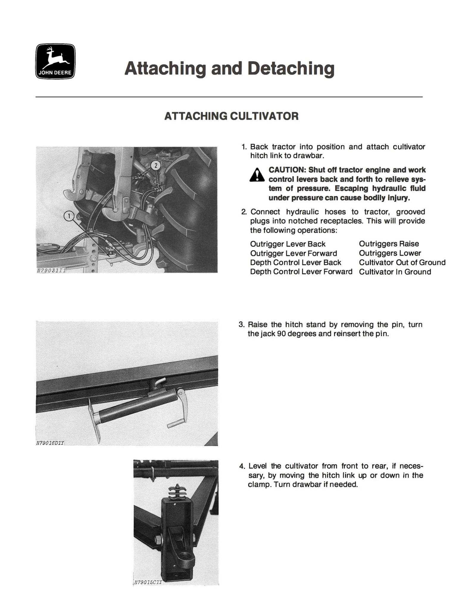 john deere 3 point hitch parts diagram