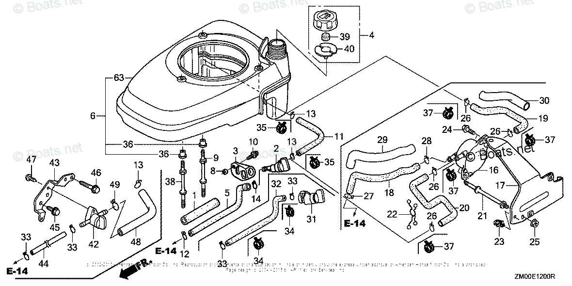 honda gcv170 parts diagram