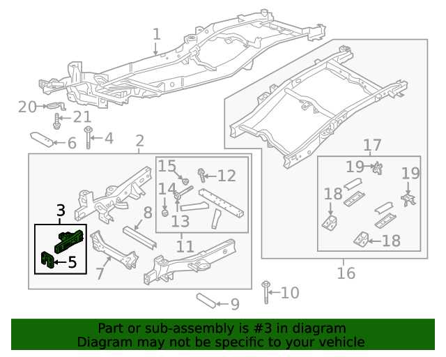 ford ranger frame parts diagram