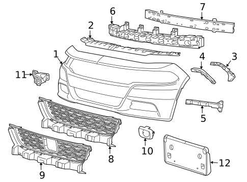 dodge charger parts diagram