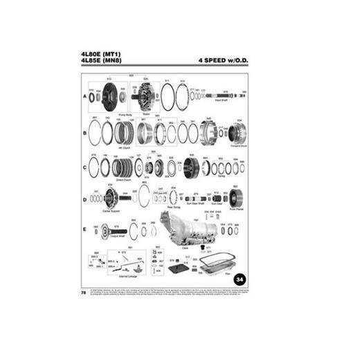 4l80e parts diagram