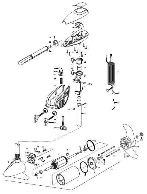 minn kota terrova parts diagram