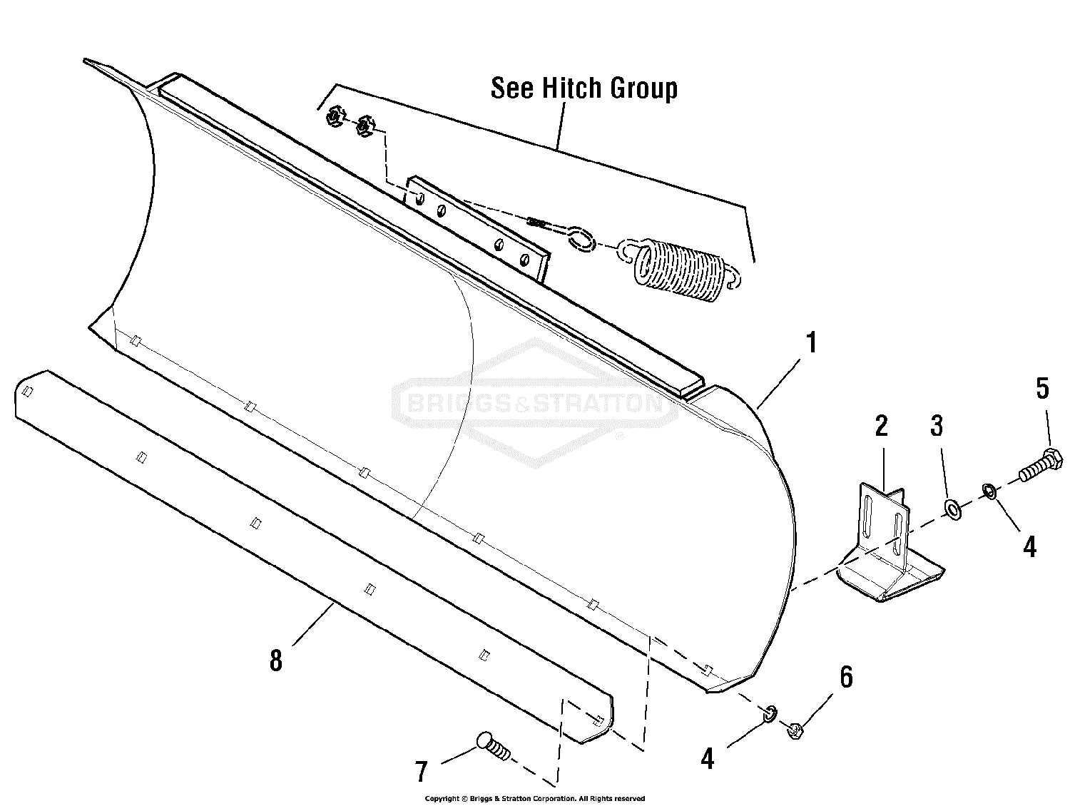 john deere snow plow parts diagram