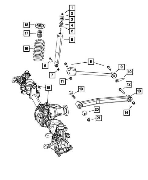 jeep wrangler body parts diagram