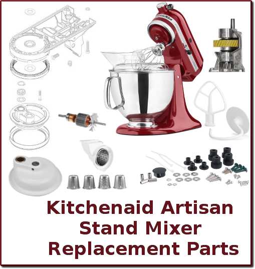 kitchenaid parts diagram