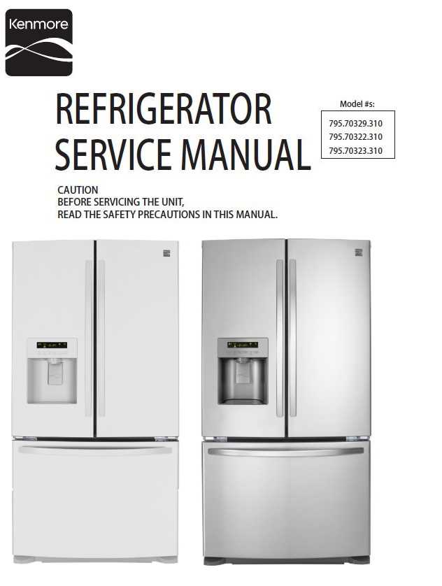 kenmore elite refrigerator model 795 parts diagram