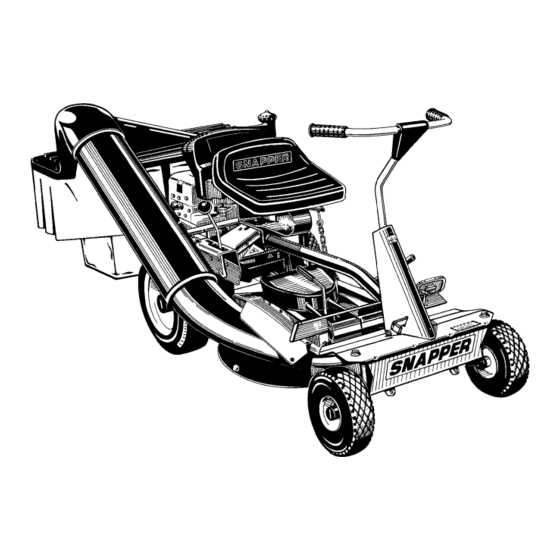 rear engine snapper riding mower parts diagram