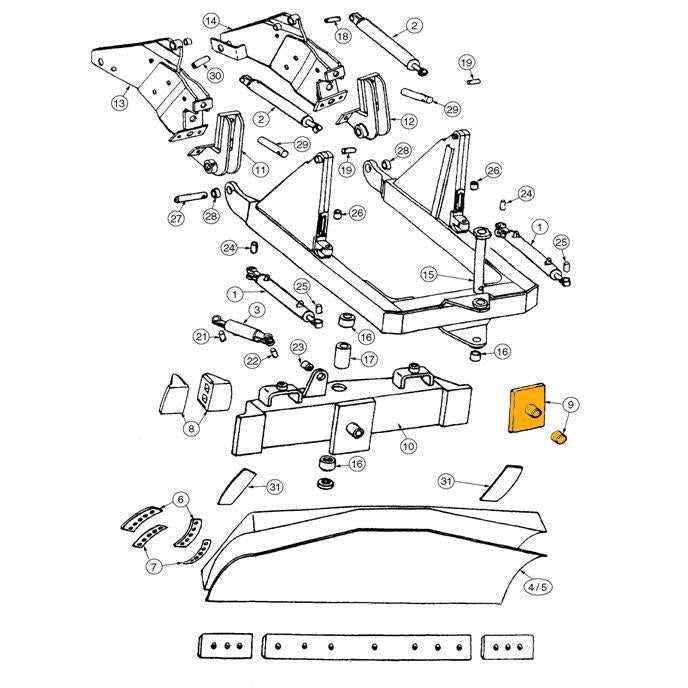 john deere 450 parts diagram