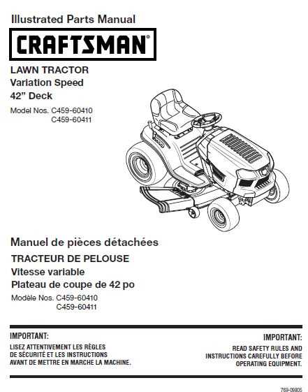 parts diagram craftsman riding mower