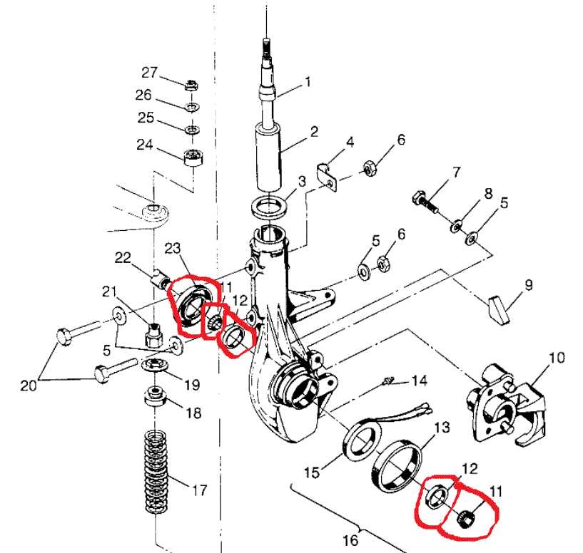 polaris sportsman 500 ho parts diagram