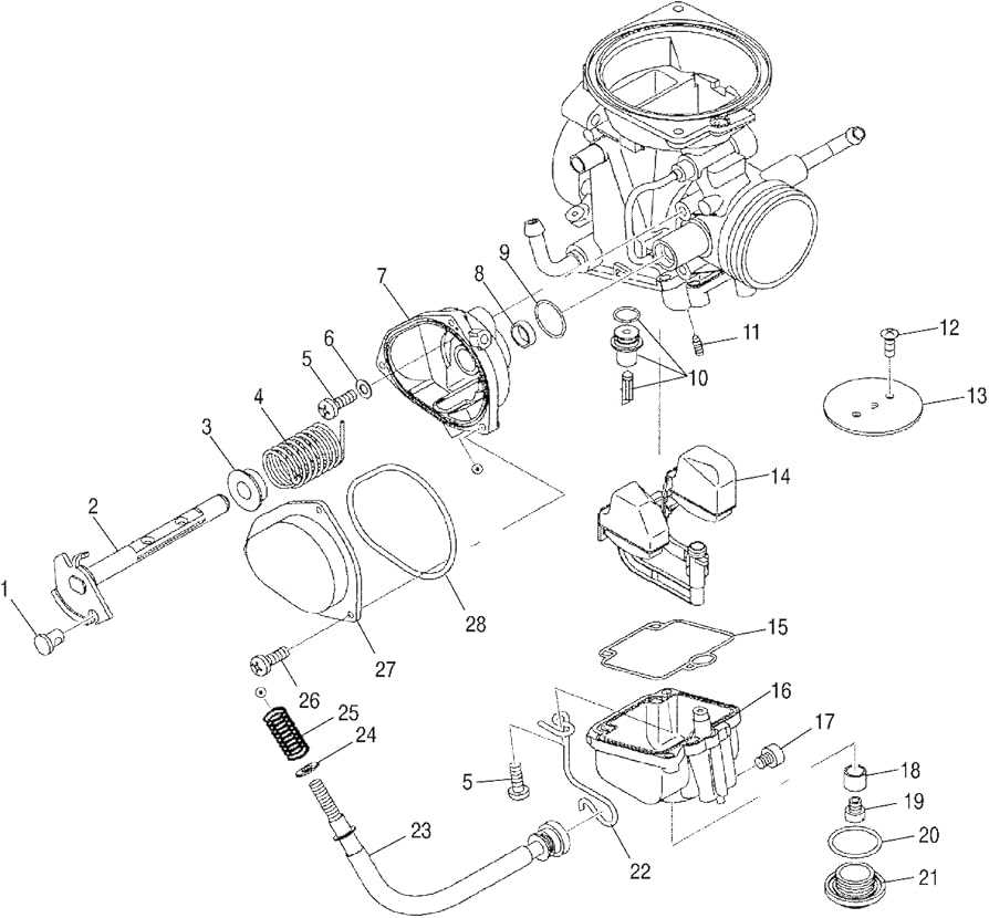 polaris sportsman 500 ho parts diagram