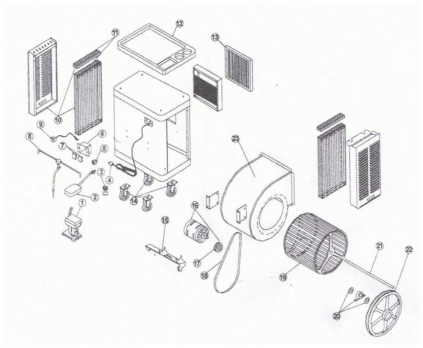 portacool parts diagram