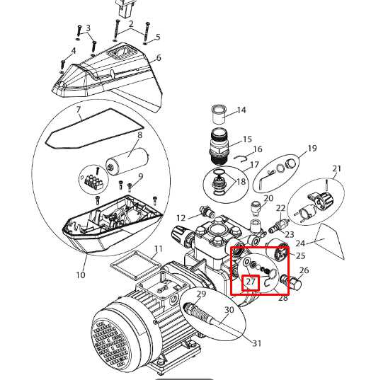 porter cable pancake compressor parts diagram