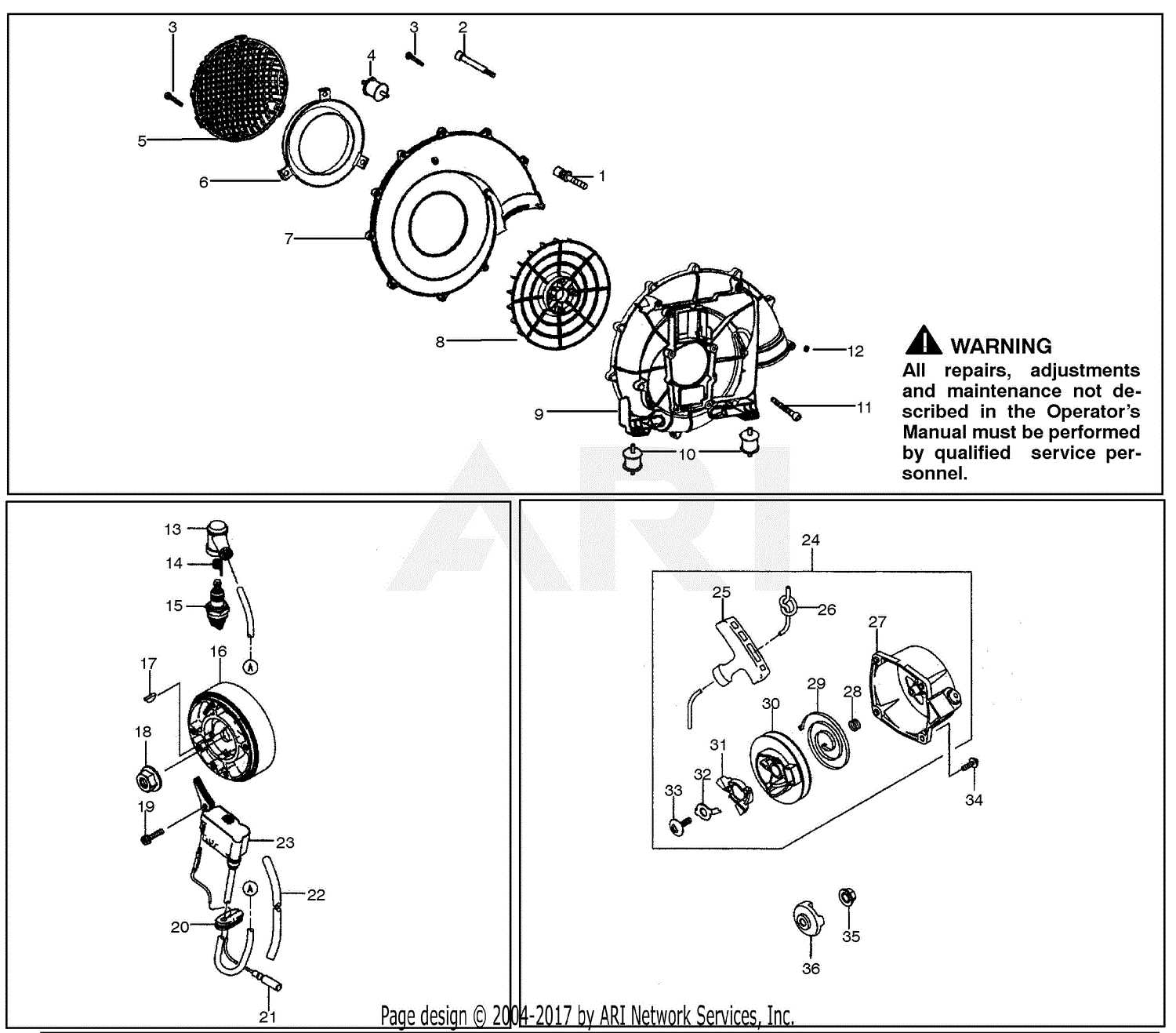 poulan pro pr48bt parts diagram