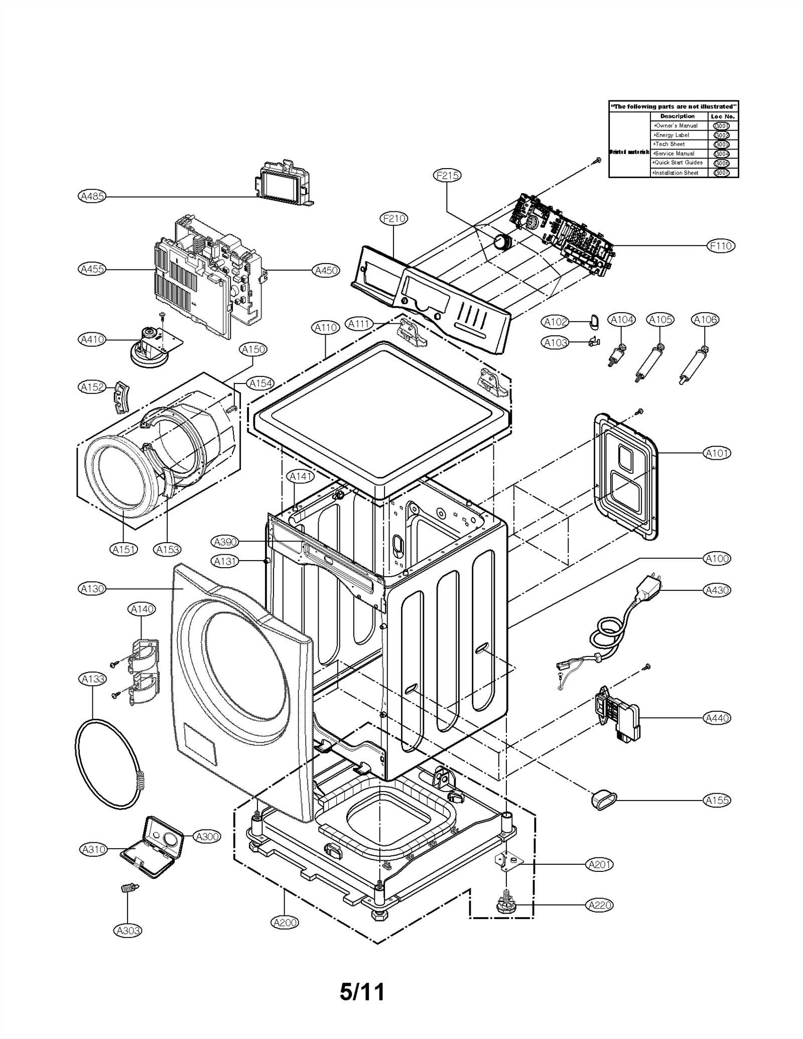 kenmore 796 washer parts diagram