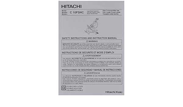 hitachi c10fsh parts diagram