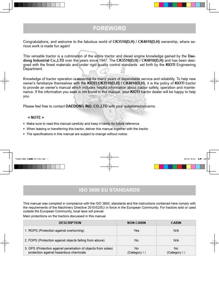 kioti ck4010 parts diagram