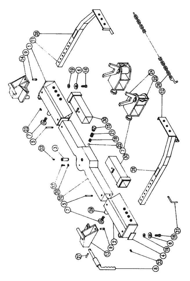 jerr dan wheel lift parts diagram