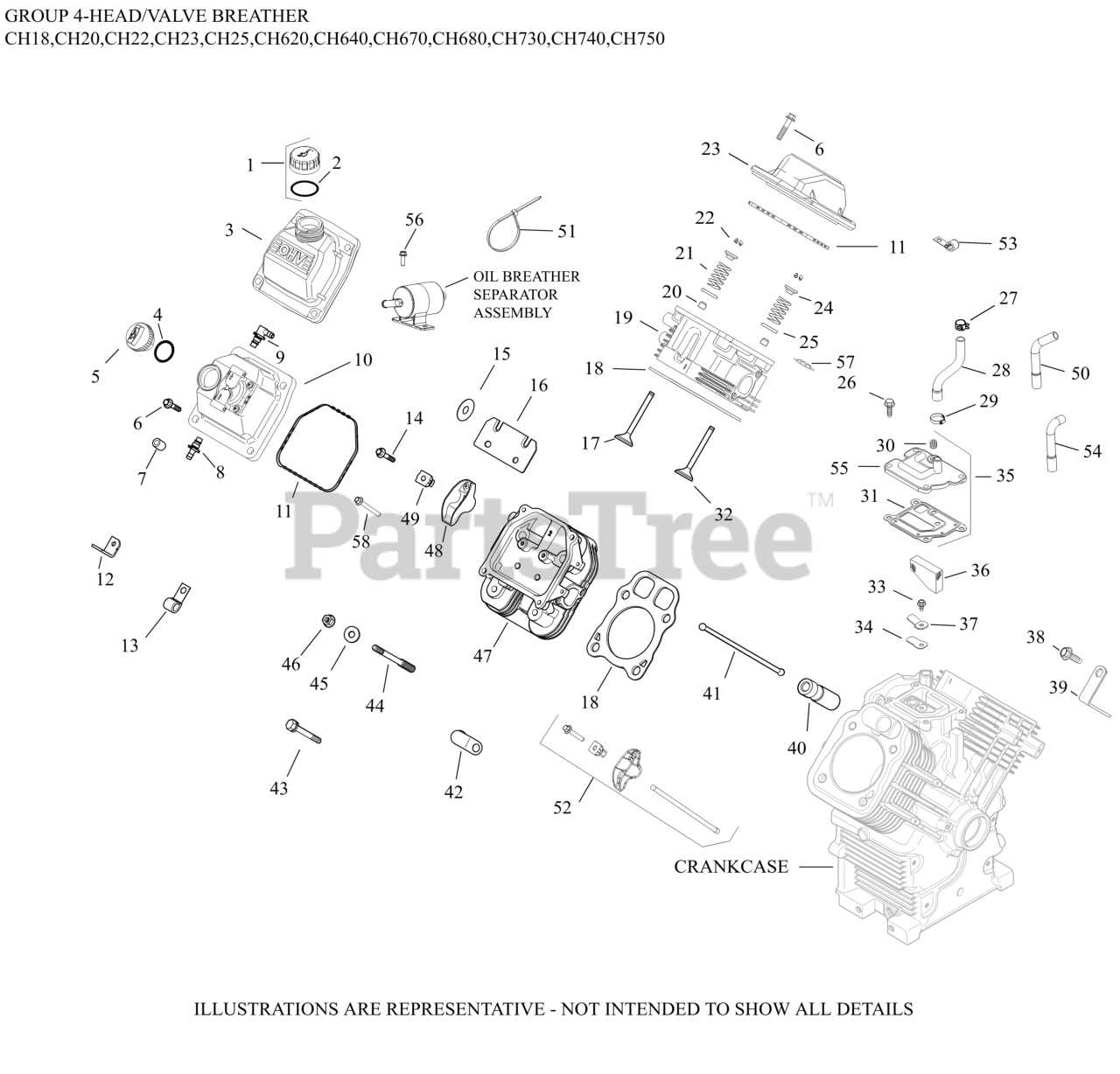 20 hp kohler engine parts diagram