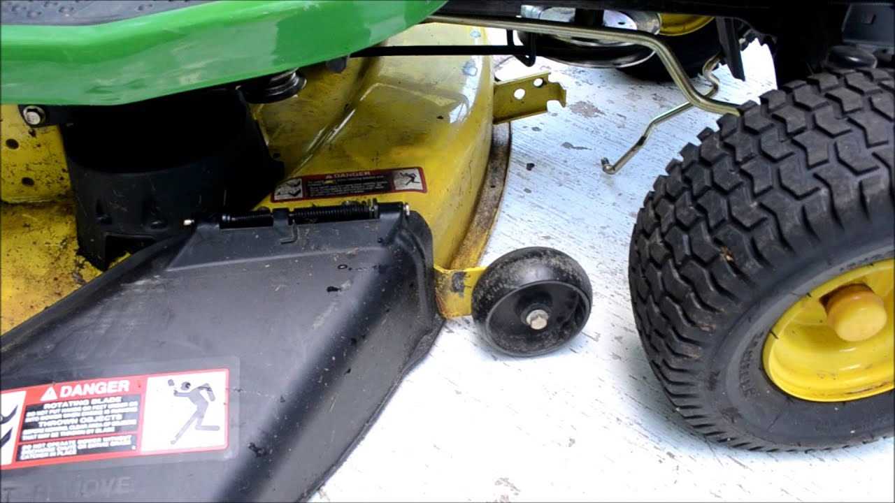 john deere 345 48 mower deck parts diagram