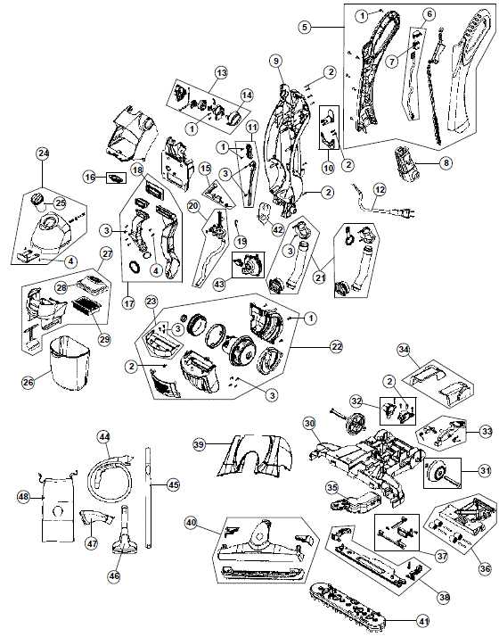 hoover floormate parts diagram