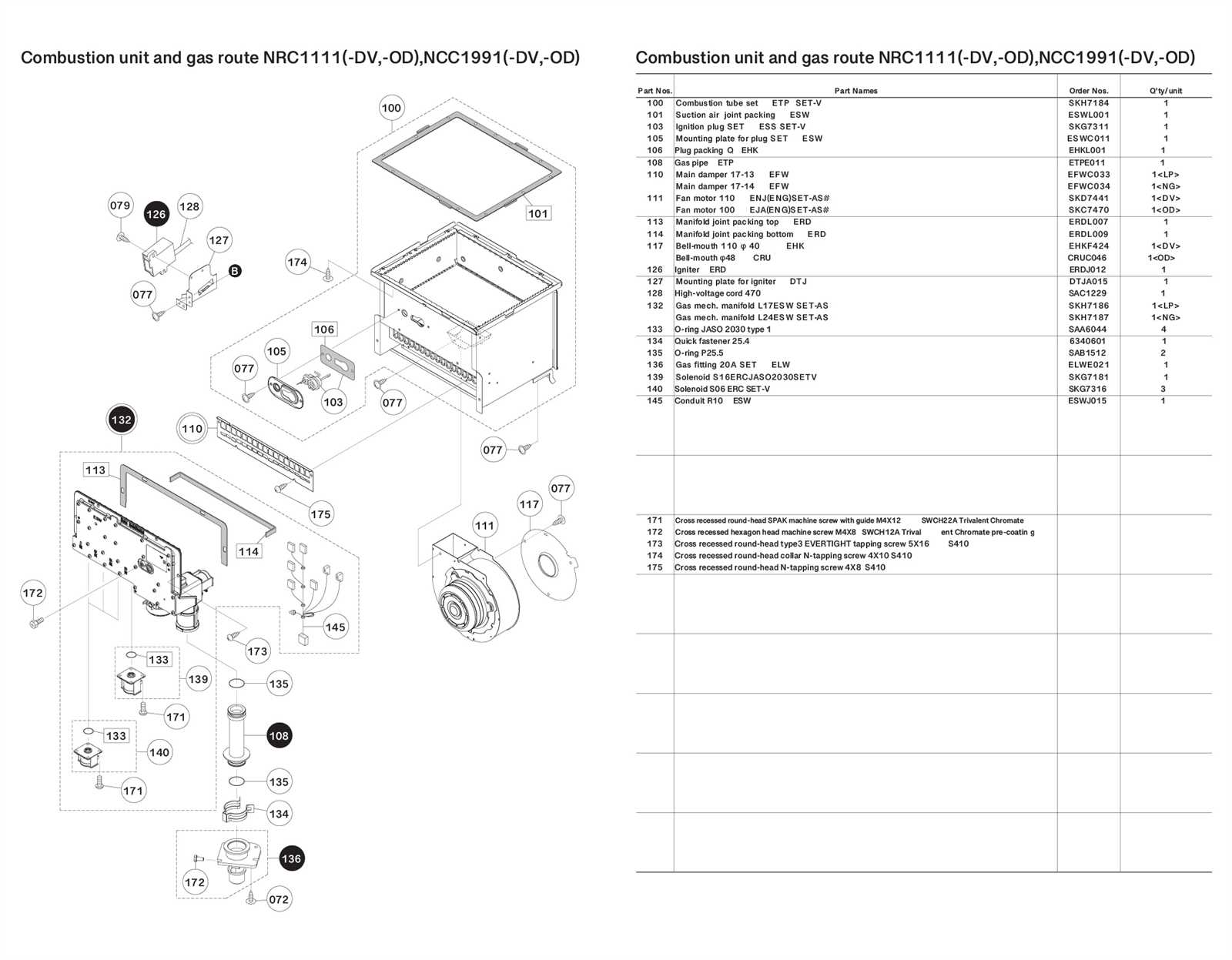 noritz tankless water heater parts diagram