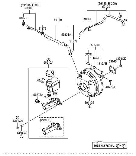 auto wheel parts diagram