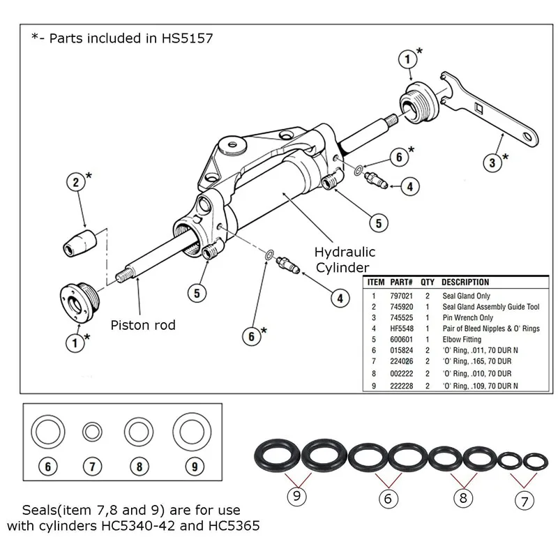 teleflex steering parts diagram