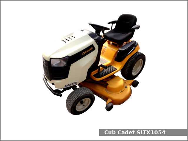 cub cadet sltx 1054 parts diagram