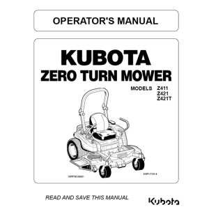 kubota zg124e parts diagram