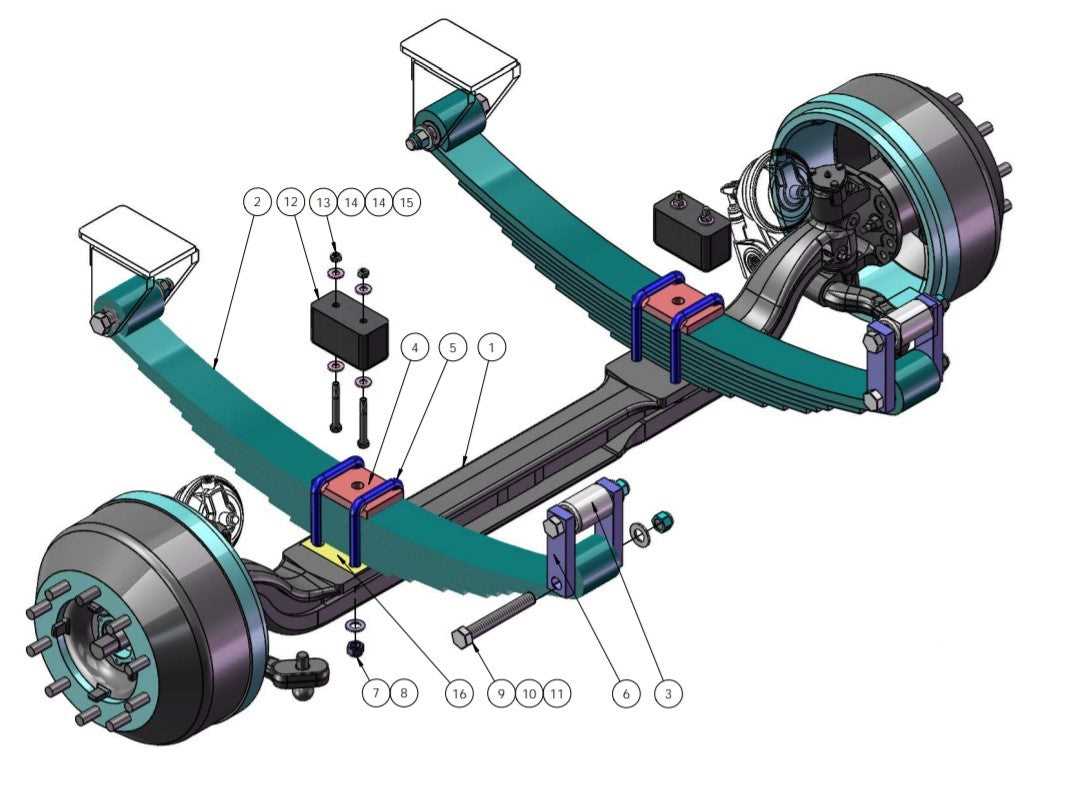 axle parts diagram