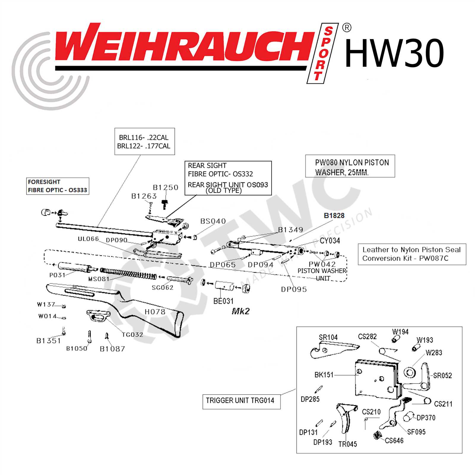 franchi affinity parts diagram