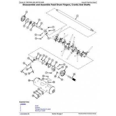 john deere 630f parts diagram