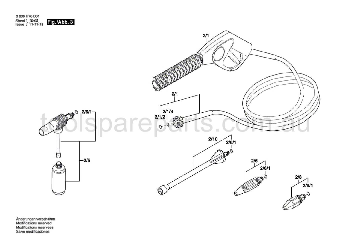 replacement pressure washer gun parts diagram