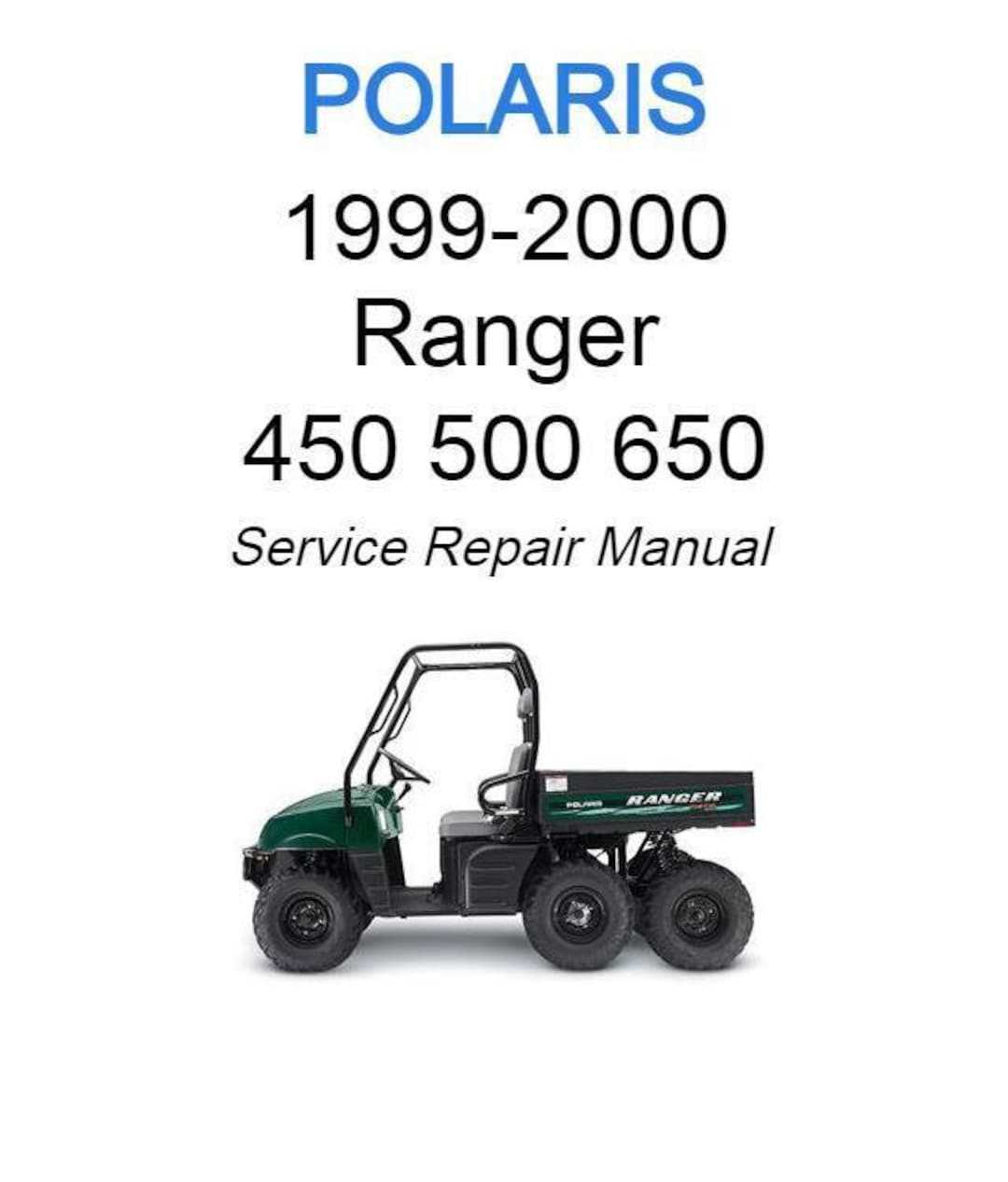 1999 polaris ranger 6x6 parts diagram