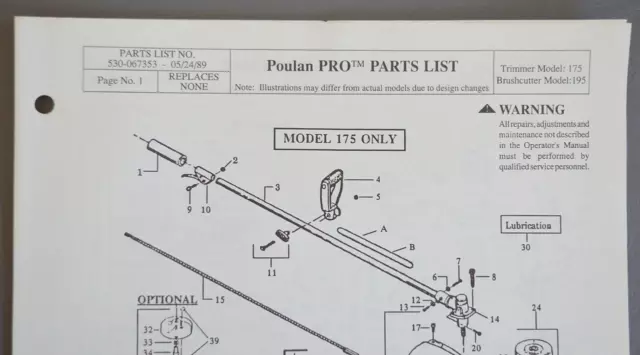 poulan pro pr48bt parts diagram