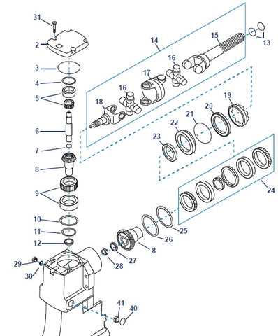 mercruiser alpha one gen 1 parts diagram