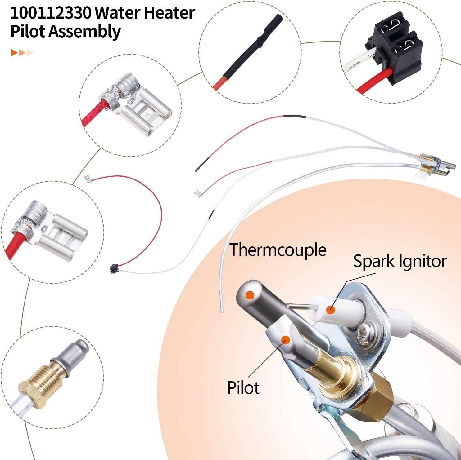 state water heater parts diagram