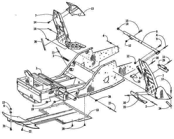 rocker recliner parts diagram