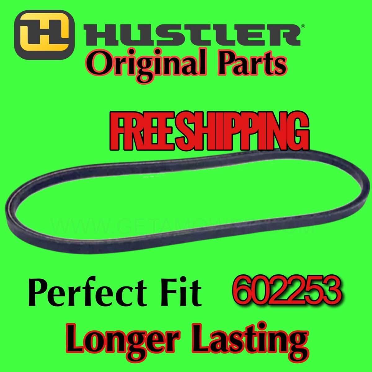 hustler fastrak parts diagram