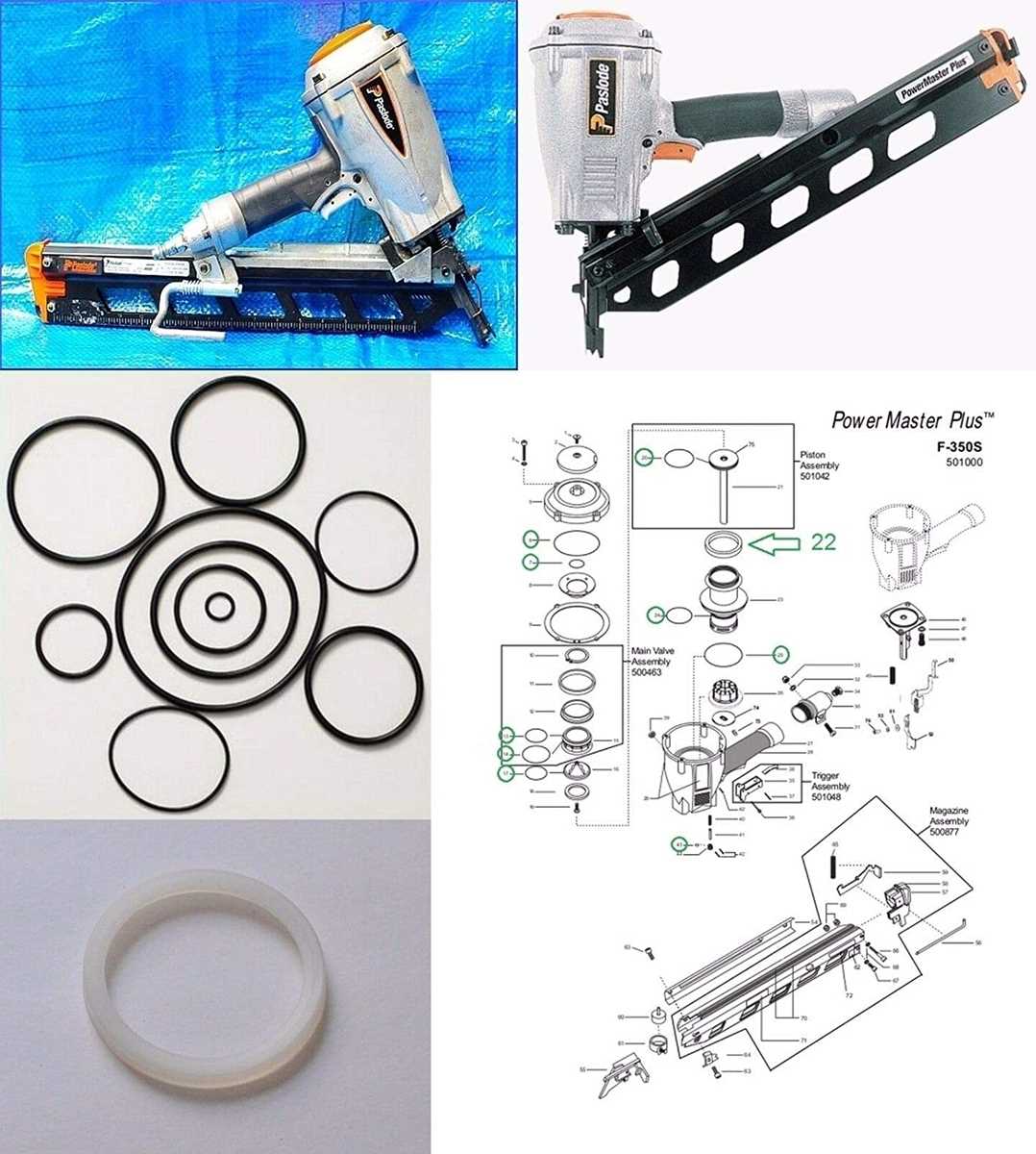 paslode framing nailer parts diagram