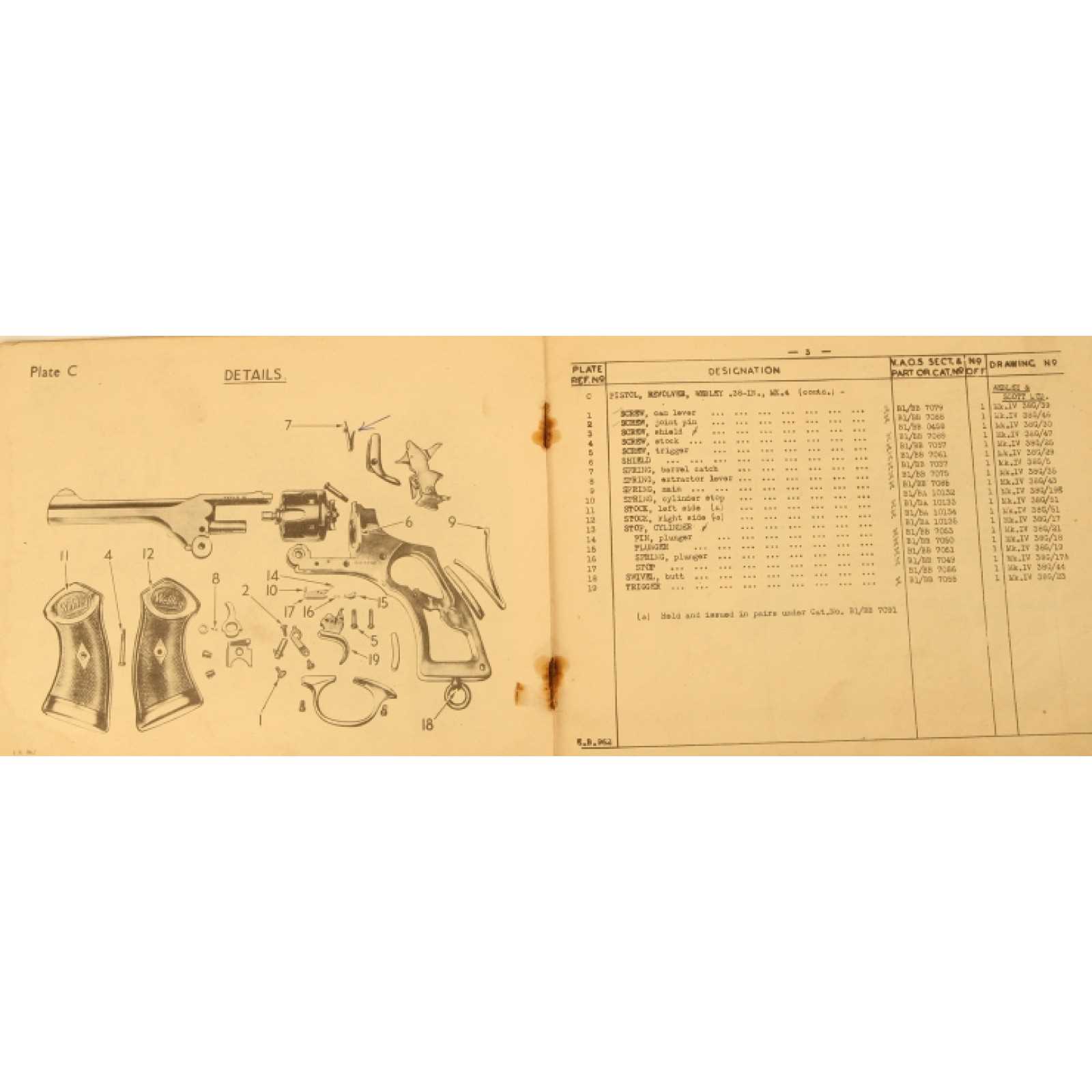 iver johnson 32 revolver parts diagram