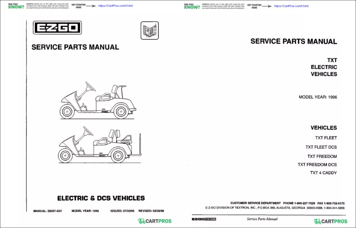 ezgo marathon parts diagram