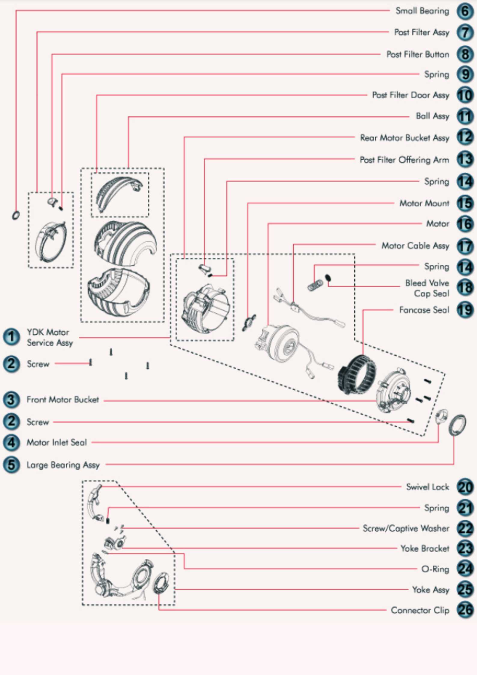 dyson dc18 parts diagram