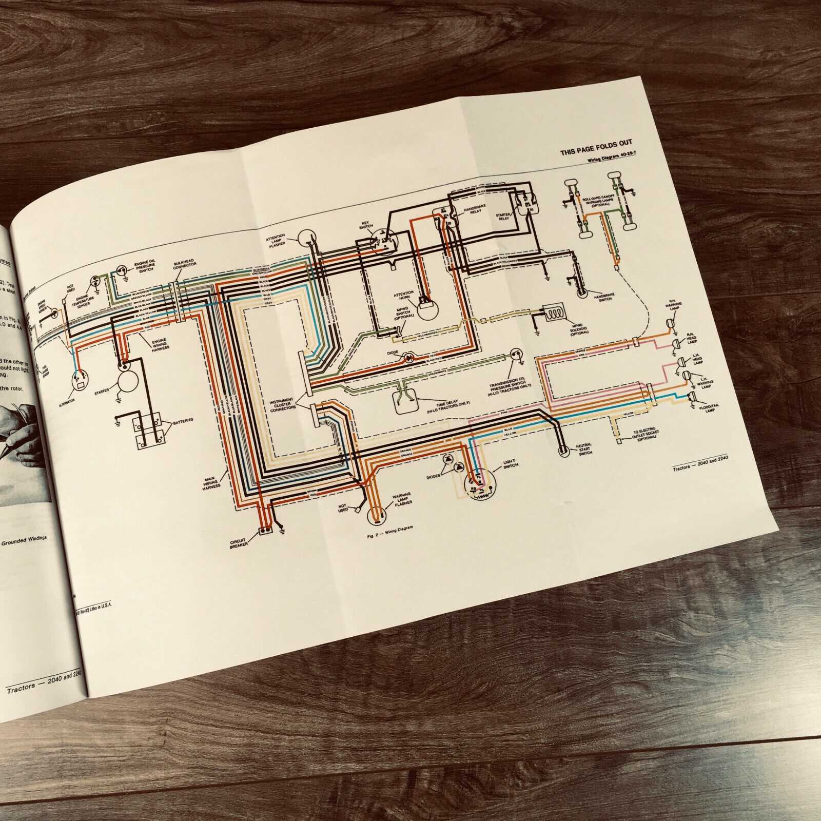 john deere 2240 parts diagram