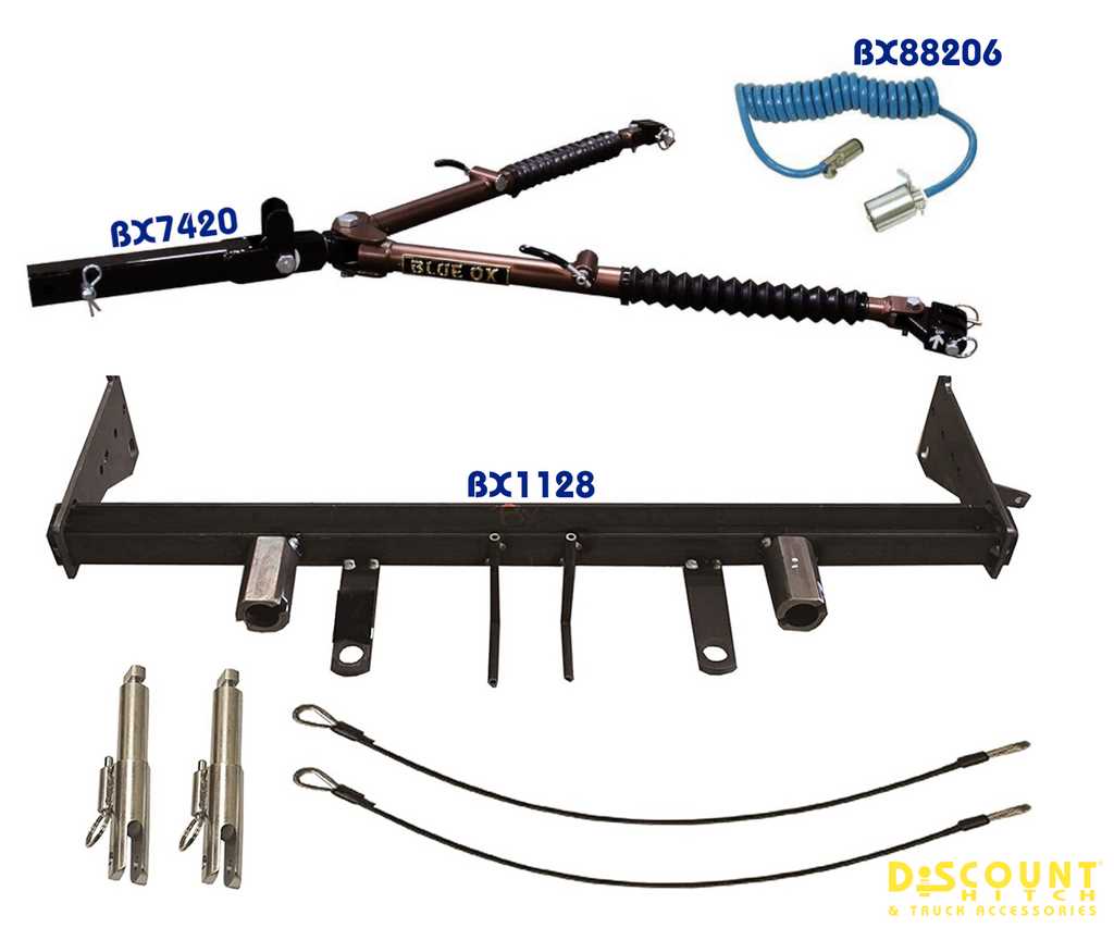 blue ox tow bar parts diagram