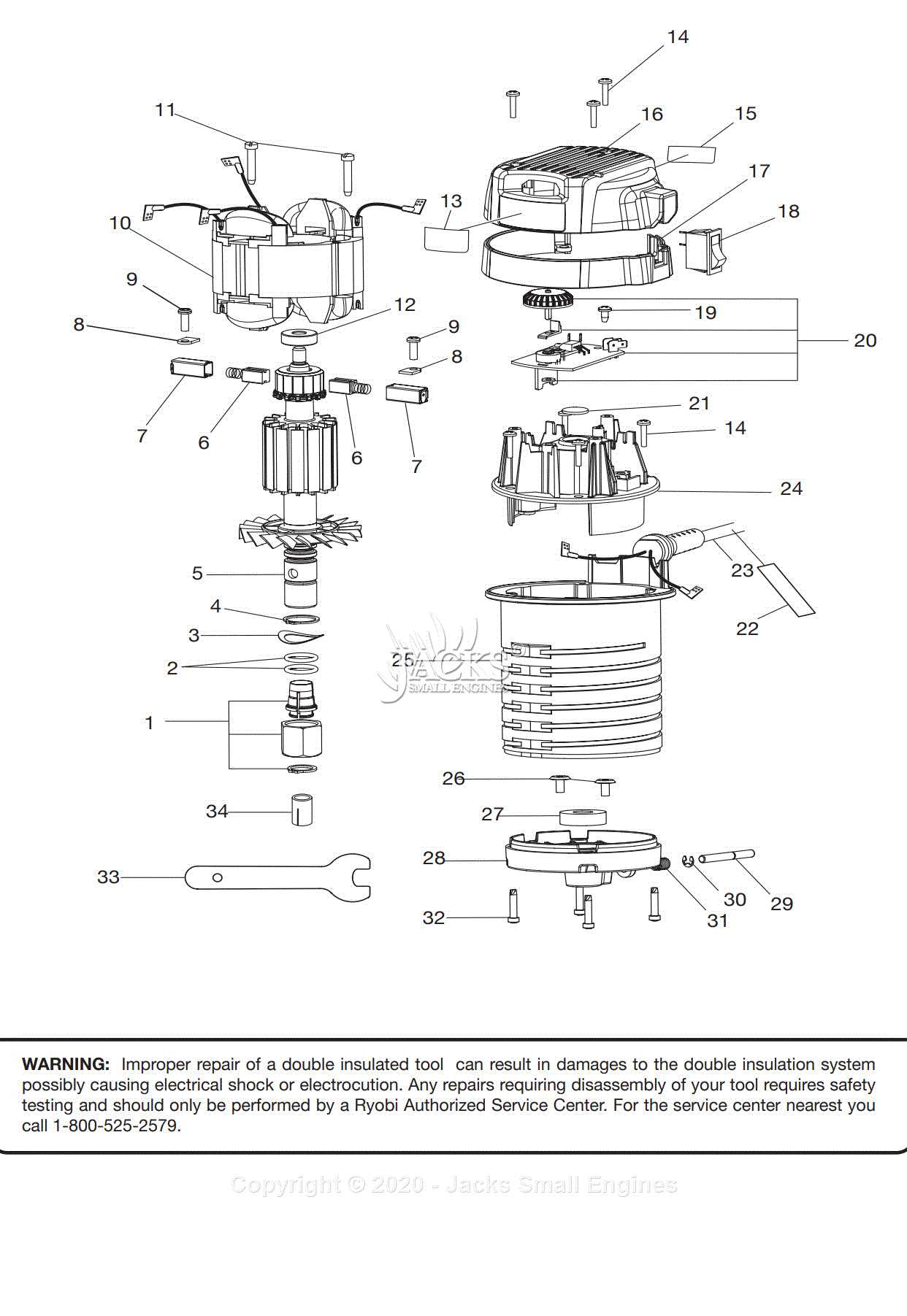 ryobi ry252cs parts diagram