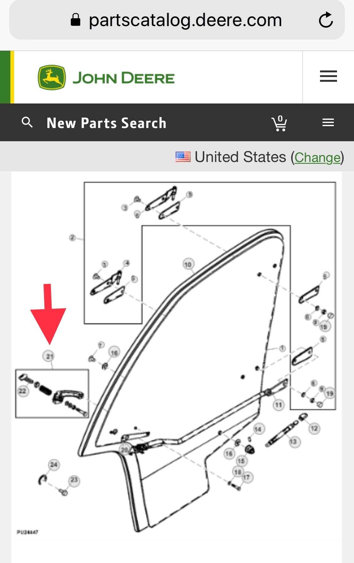 john deere gator 825i parts diagram