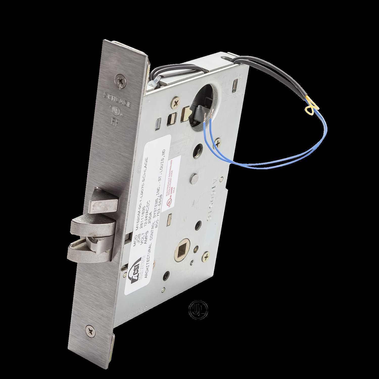 schlage mortise lock parts diagram